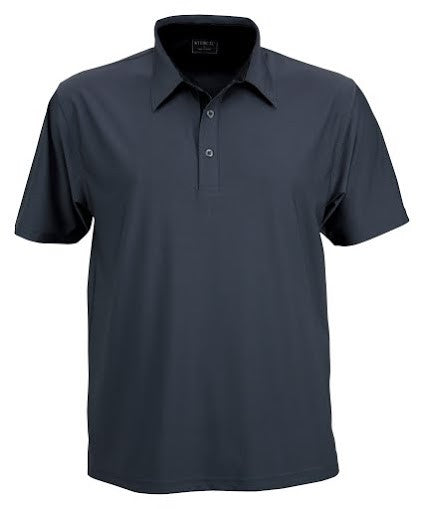 Stencil-Stencil Men's Argent Polo-Charcoal / S-Corporate Apparel Online - 5