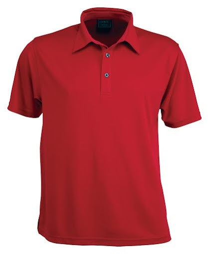 Stencil-Stencil Men's Argent Polo-Red ( indent colours ) / S-Corporate Apparel Online - 6