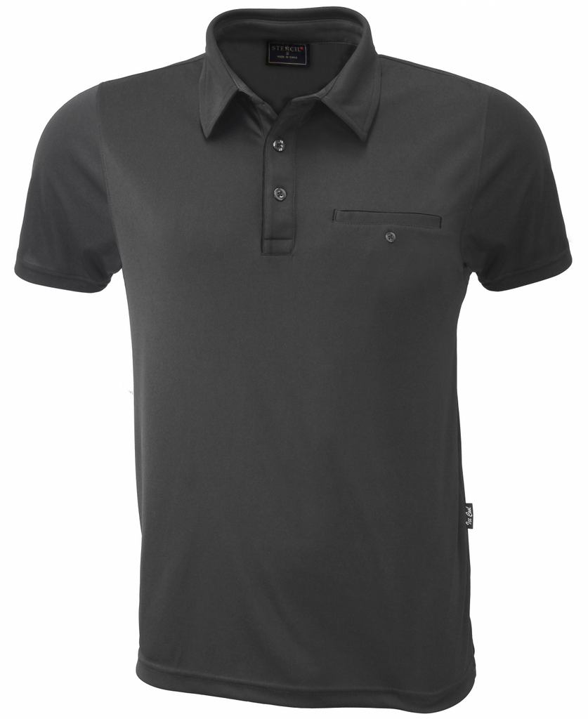 Stencil Boston Mens S/S Polo-(1063)