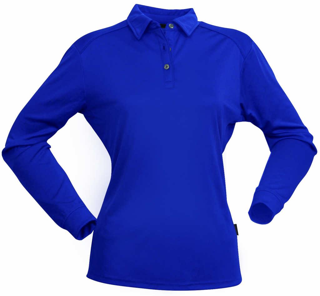 Stencil Freshen Polo L/S 1143 Ladies L/S Polo (1143)