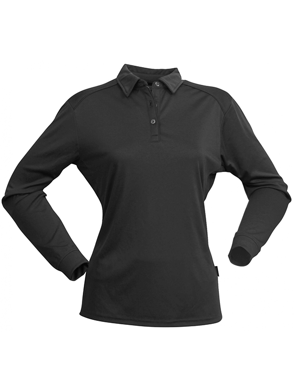 Stencil Freshen Polo L/S 1143 Ladies L/S Polo (1143)