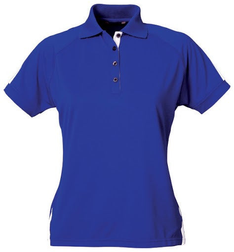 Stencil-Stencil Ladies' Team Polo-Royal/White / 8-Corporate Apparel Online - 4