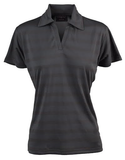 Stencil-Stencil Ladies' Ice Cool Polo-Charcoal/Charcoal / 8-Corporate Apparel Online - 6