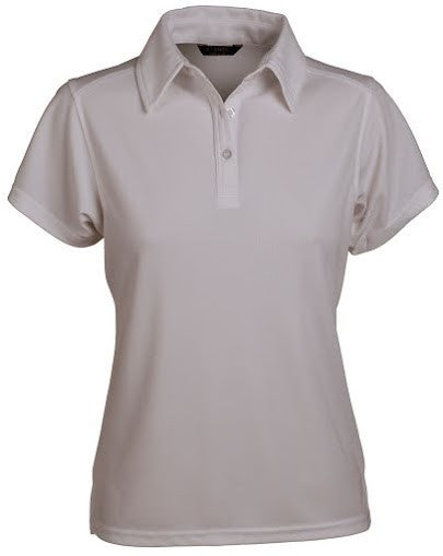 Stencil-Stencil Ladies' Glacier Polo-Sandstone / 8-Corporate Apparel Online - 2