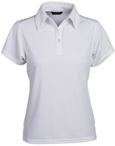 Stencil-Stencil Ladies' Glacier Polo-White / 8-Corporate Apparel Online - 1