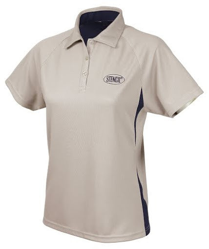 Stencil-Stencil Ladies' Arctic Polo-Sandstone/Navy / 8-Corporate Apparel Online - 2