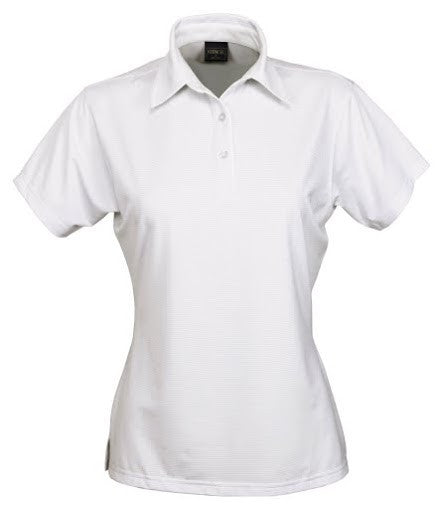 Stencil-Stencil Ladies' SilverTech Polo-White/Silver / 8-Corporate Apparel Online - 1