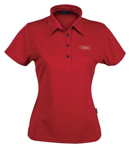 Stencil-Stencil Ladies' Argent Polo-Red ( indent colours ) / 8-Corporate Apparel Online - 6