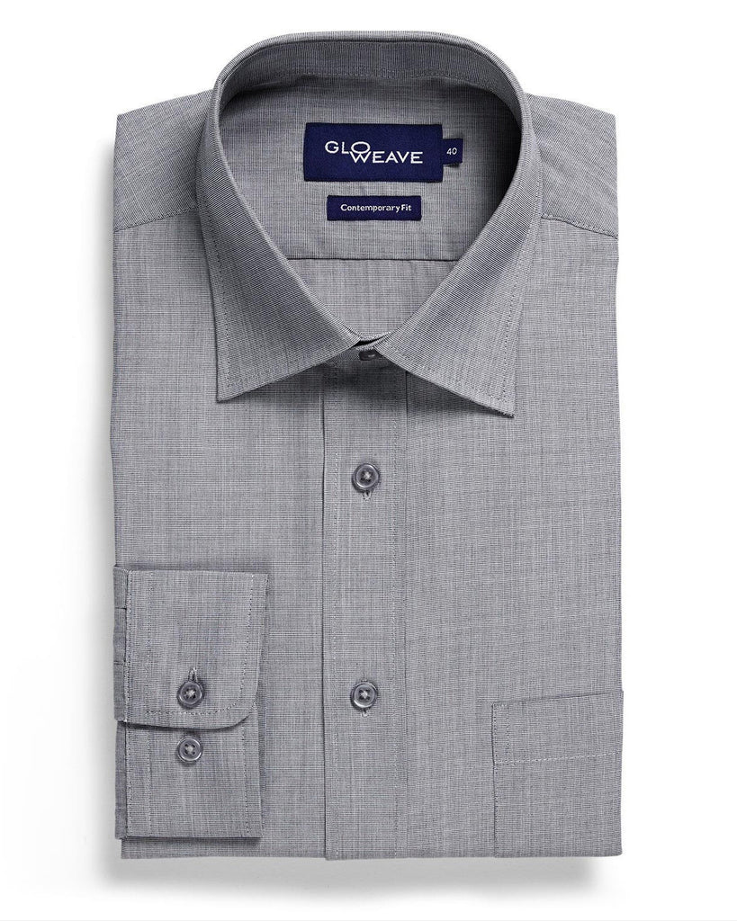 Gloweave-Gloweave Mens End On End L/S Shirt--Corporate Apparel Online - 2