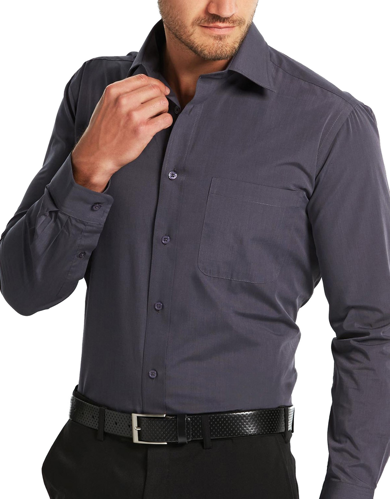 Gloweave-Gloweave Mens End On End L/S Shirt--Corporate Apparel Online - 1