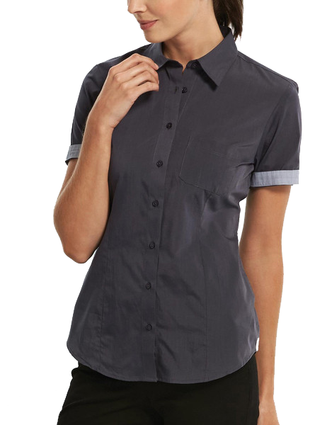 Gloweave-Gloweave Ladies  End On End S/S Hospitality Shirt--Corporate Apparel Online - 1