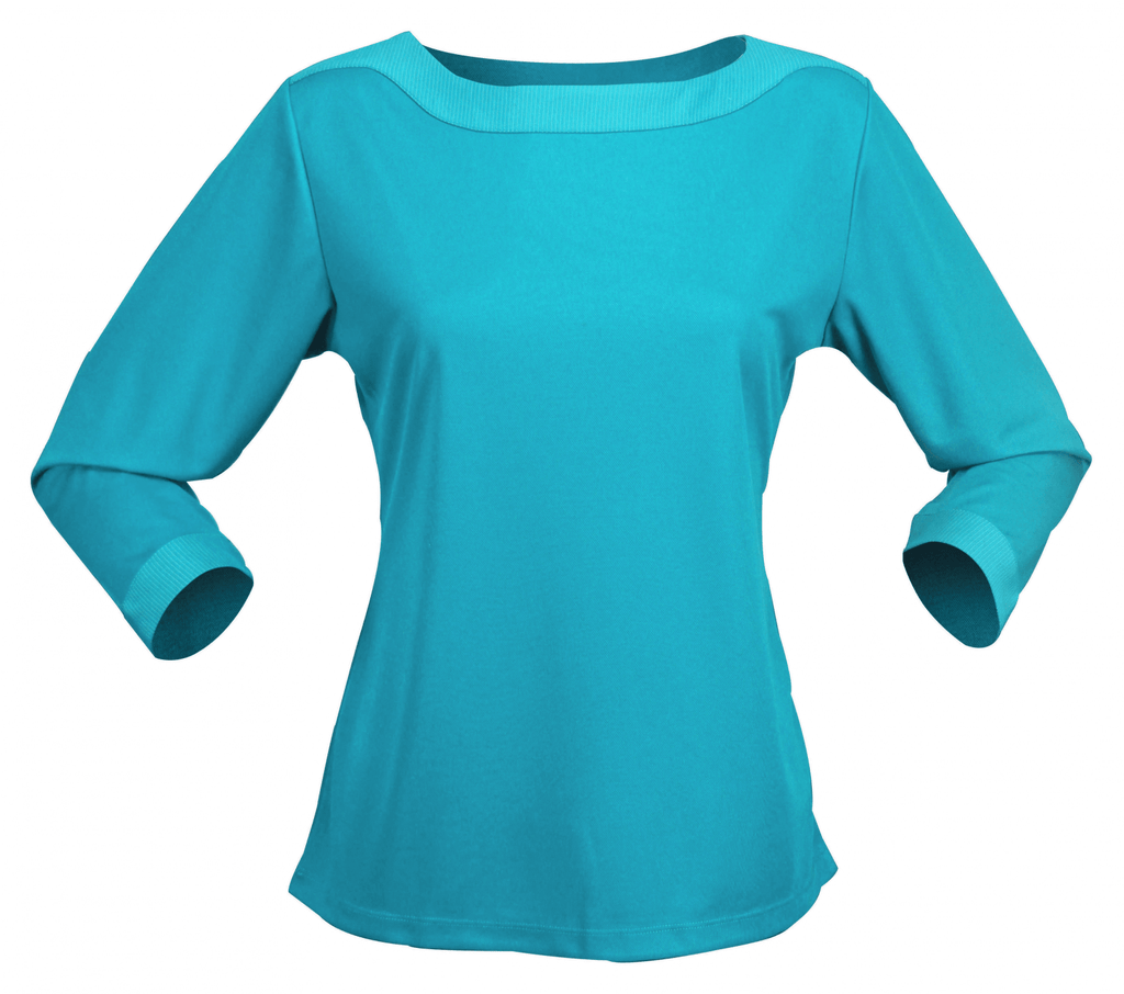 Stencil Argent 3/4S Ladies Top (1259Q)