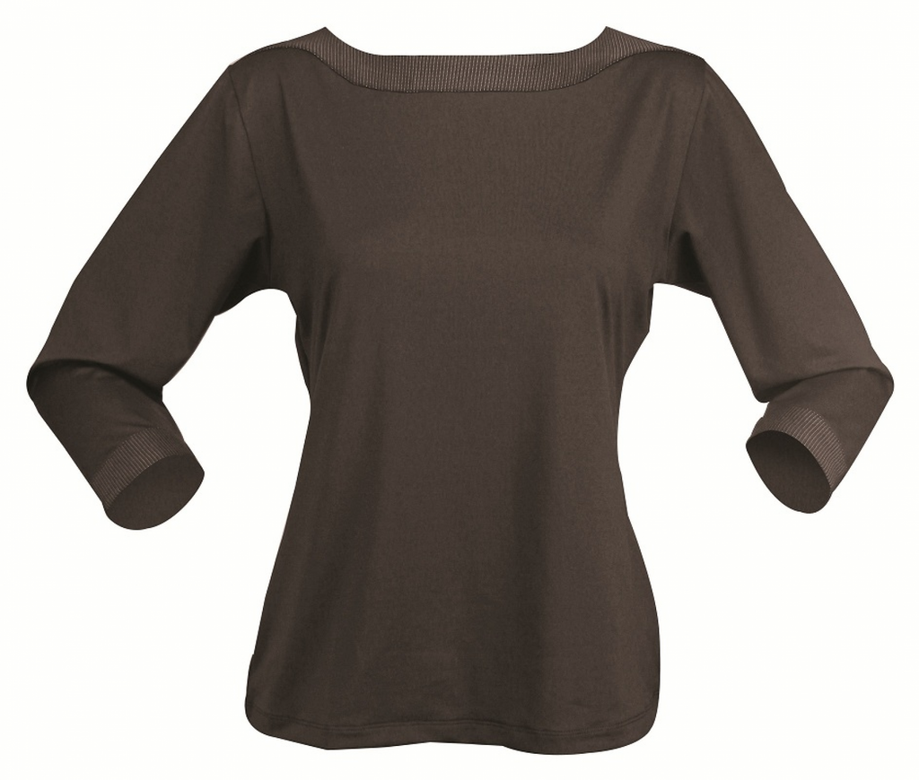 Stencil Argent 3/4S Ladies Top (1259Q)