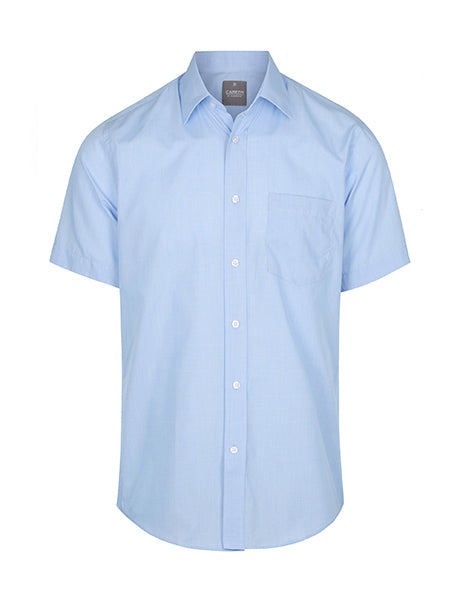 Gloweave Mens Puppy Tooth Check S/S Shirt (1267S)