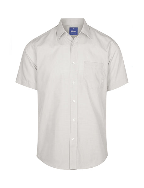 Gloweave Mens Puppy Tooth Check S/S Shirt (1267S)