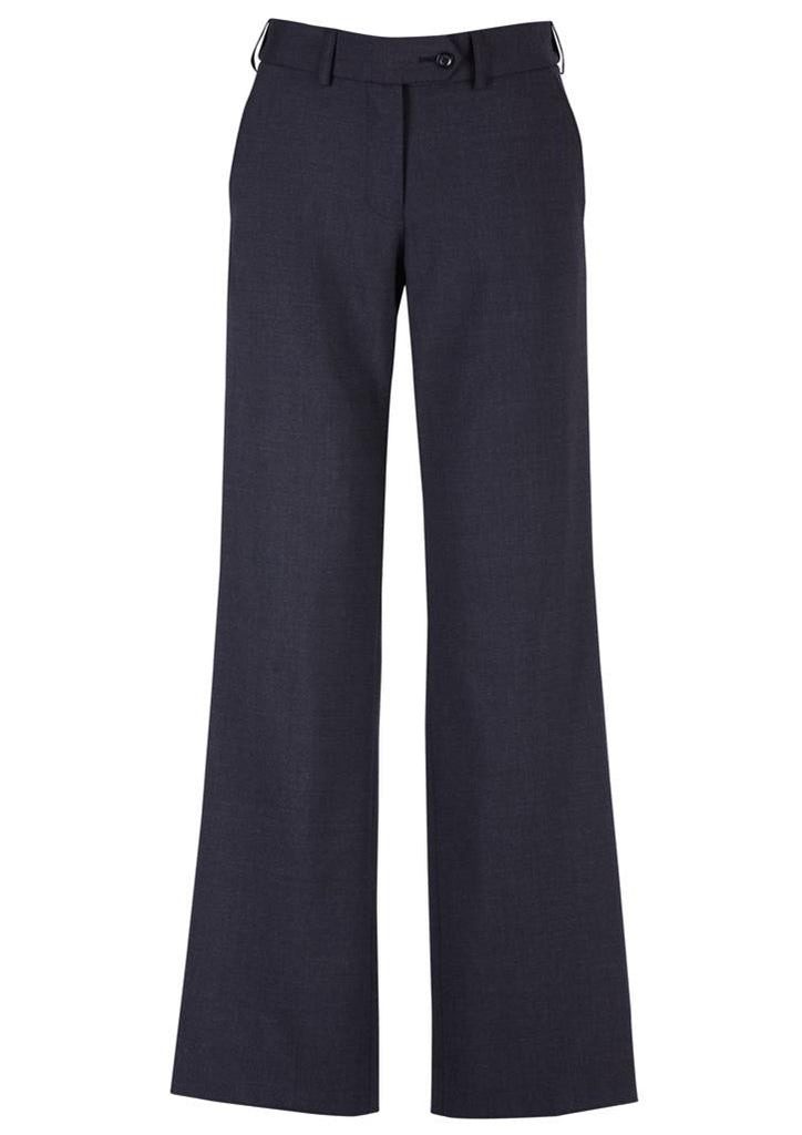 Biz Corporates Womens Comfort Wool Stretch Adjustable Waist Pant (14015)