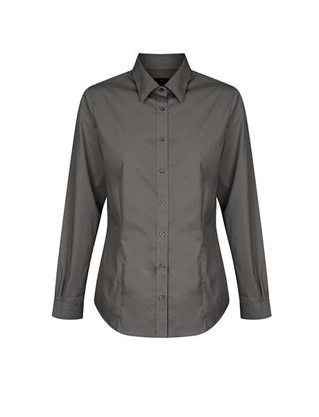 Gloweave Ladies  Premium Poplin Long Sleeve Shirt (1520WL)