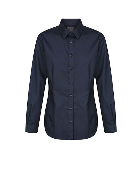 Gloweave Ladies  Premium Poplin Long Sleeve Shirt (1520WL)