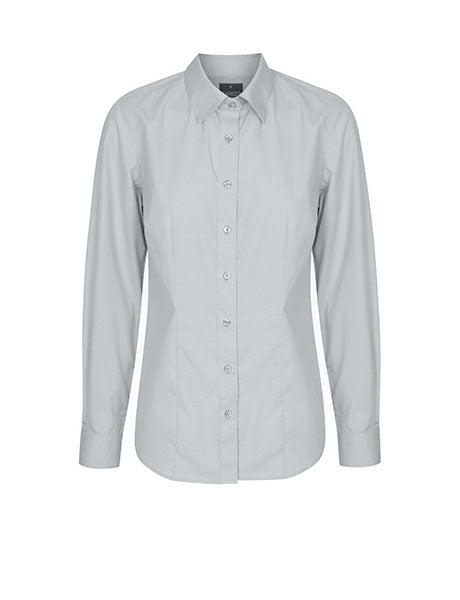 Gloweave Ladies  Premium Poplin Long Sleeve Shirt (1520WL)