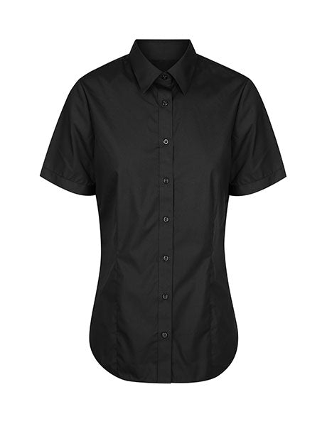 Gloweave Womens Premium Poplin Short Sleeve Shirt (1520WS)