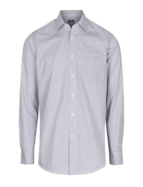 Gloweave Men's Gingham Long Sleeve Shirt (1637L) 