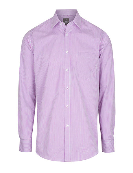 Gloweave Men's Gingham Long Sleeve Shirt (1637L) 
