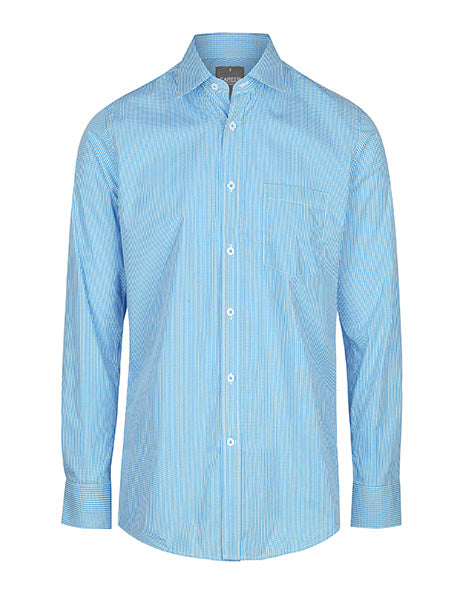 Gloweave Men's Gingham Long Sleeve Shirt (1637L) 