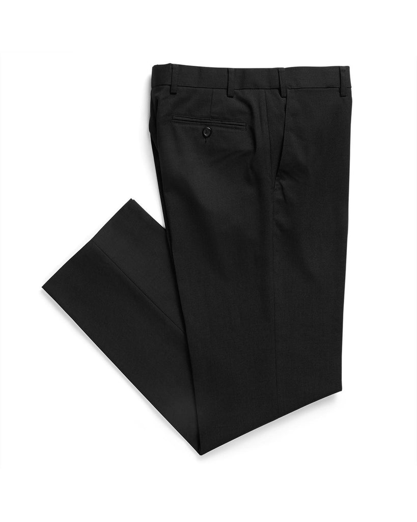 Gloweave-Gloweave Men's Flat Front Pant-Black / 77-Corporate Apparel Online - 3