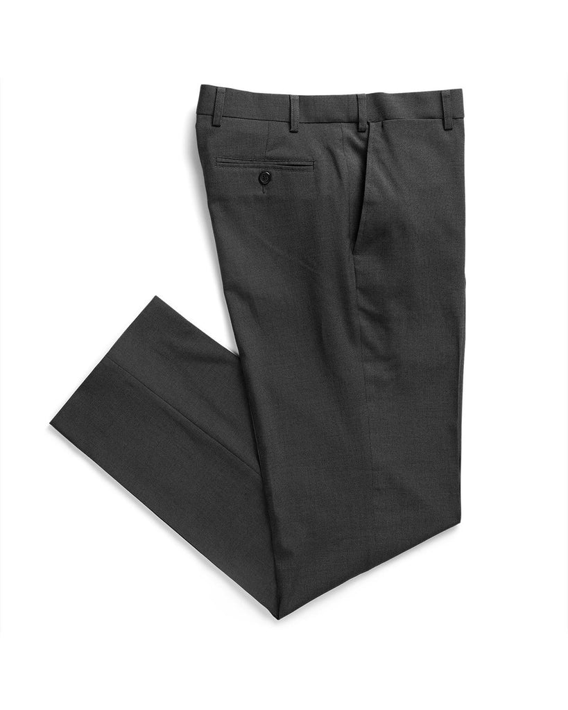 Gloweave-Gloweave Men's Flat Front Pant-Charcoal / 77-Corporate Apparel Online - 2