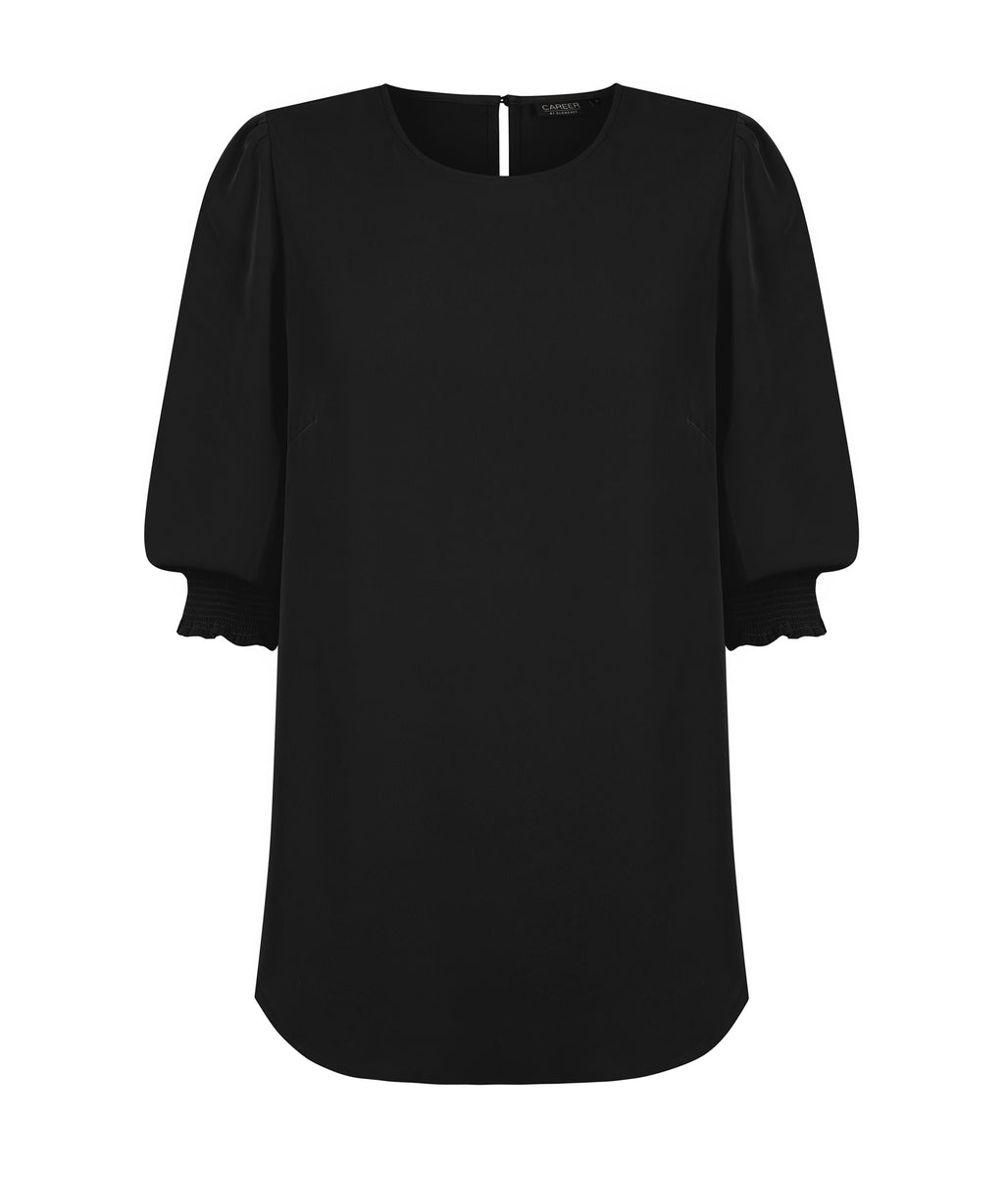 Gloweave 3/4 Sleeve Shirred Cuff Top (1799WZ ) – Corporate Apparel Online