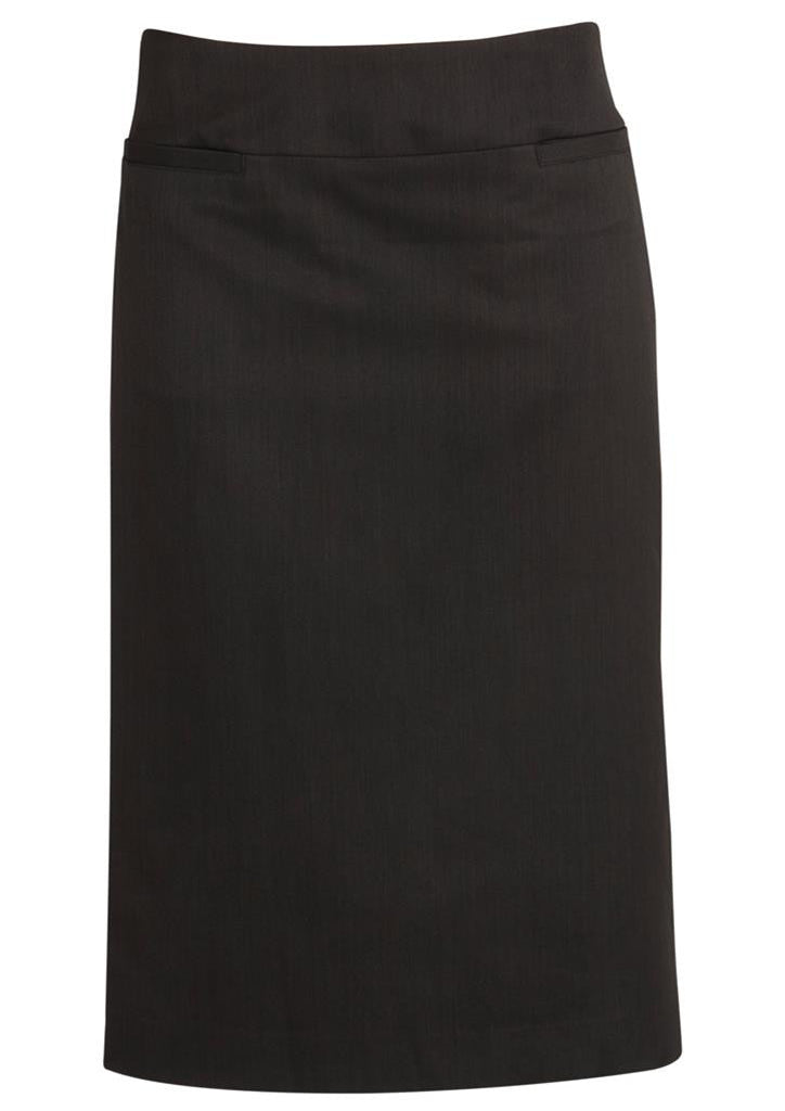 Biz Corporates Womens Cool Stretch Relaxed Fit Lined Skirt (20111)