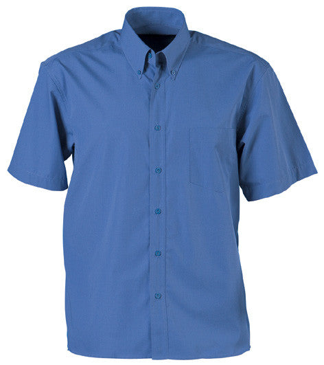 Stencil-Stencil Men's Nano Shirt (S/S)-Slate Blue / S-Corporate Apparel Online - 5