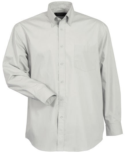 Stencil-Stencil Men's Nano Shirt (L/S)-Putty / S-Corporate Apparel Online - 2