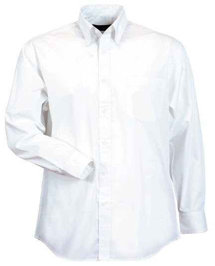 Stencil-Stencil Men's Nano Shirt (L/S)-White / S-Corporate Apparel Online - 1