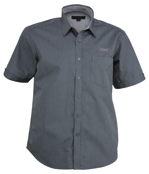 Stencil-Stencil Men's Inspire Shirt (S/S)-Charcoal / S-Corporate Apparel Online - 5