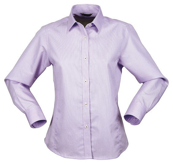 Stencil-Stencil Ladies' Empire Shirt (L/S)-Mauve/Mauve / 8-Corporate Apparel Online - 6