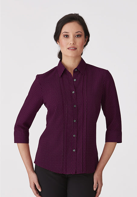 City Collection Stretch Spot-3/4 Sleeve (2172) (2nd 2 colors)