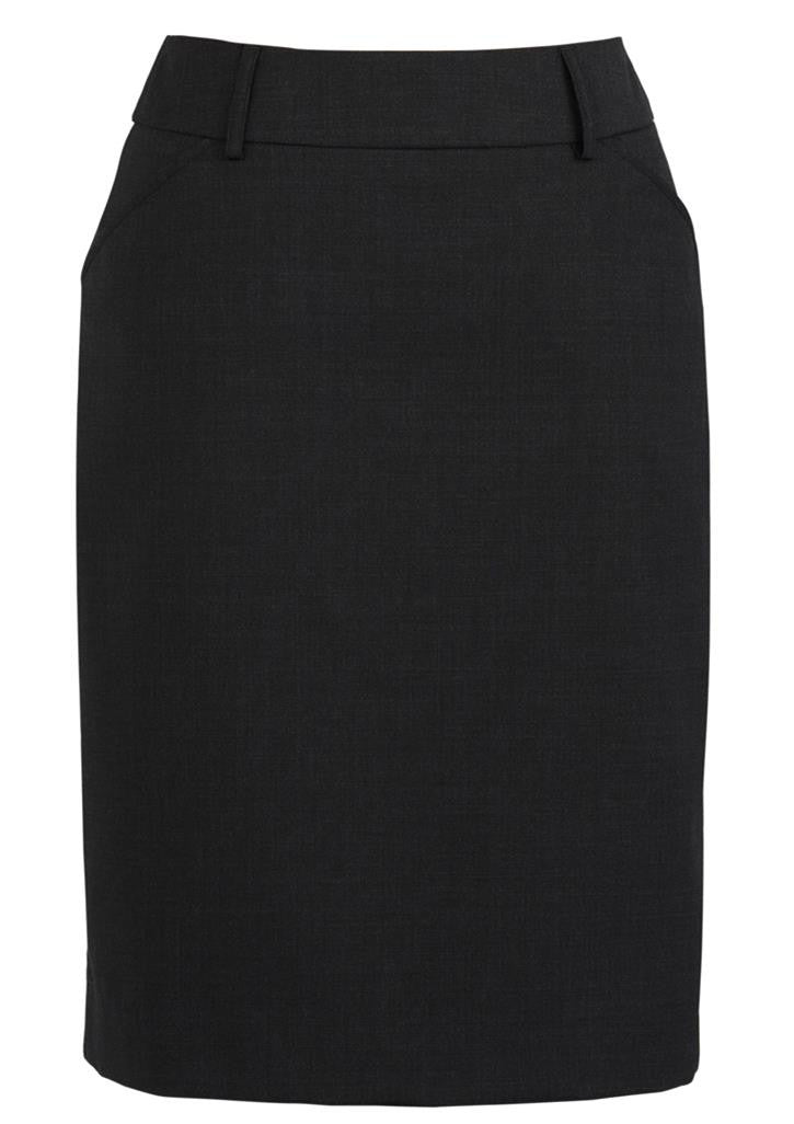 Biz Corporate Womens Multi-Pleat Skirt (20115)