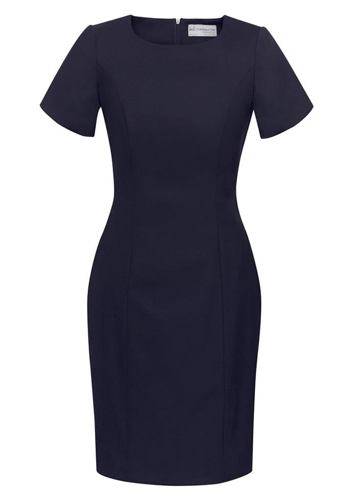 Biz Corporates Womens Comfort Wool Stretch Short Sleeve Shift Dress (3 Corporate Apparel Online Biz Corporates Womens Comfort Wool Stretch Short Sleeve Shift Dress (3 Corporate Apparel Online