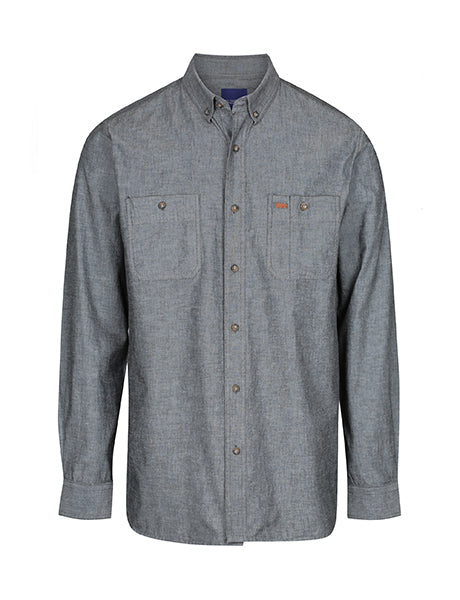 Gloweave Men's Iconic Chambray L/S Shirt (5045LN)