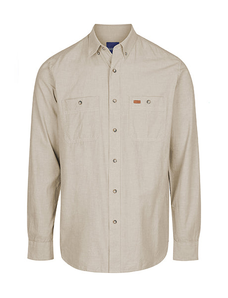 Gloweave Men's Iconic Chambray L/S Shirt (5045LN)
