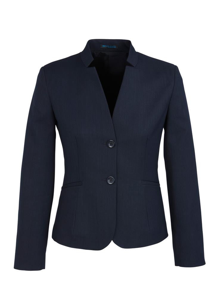 Navy blue new arrivals short jacket ladies