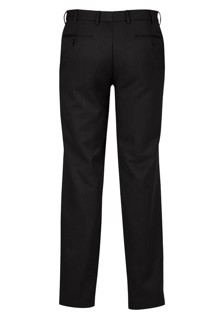 Biz Corporates Mens Cool Stretch Flat Front Pant (70112R)