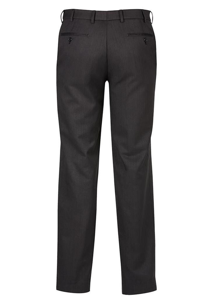 Biz Corporates Mens Cool Stretch Flat Front Pant (70112R)