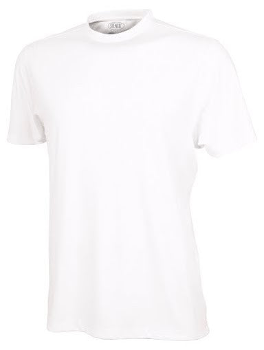 Stencil-Stencil Men's Competitor T-Shirt-White / S-Corporate Apparel Online - 1