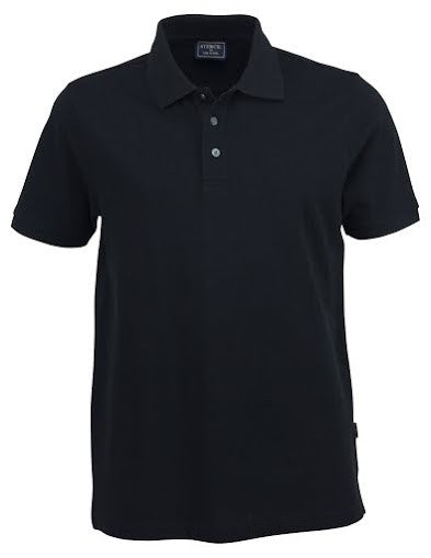 Stencil-Stencil Men's Traverse Polo-Black / S-Corporate Apparel Online - 6