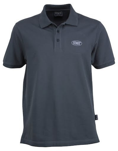 Stencil-Stencil Men's Traverse Polo-Charcoal / S-Corporate Apparel Online - 5