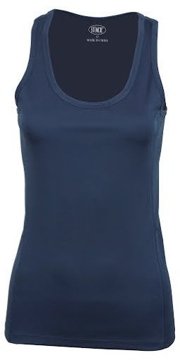 Stencil-Stencil Ladies Competitor Singlet-Navy / 8-Corporate Apparel Online - 5