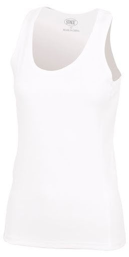 Stencil-Stencil Ladies Competitor Singlet-White / 8-Corporate Apparel Online - 1