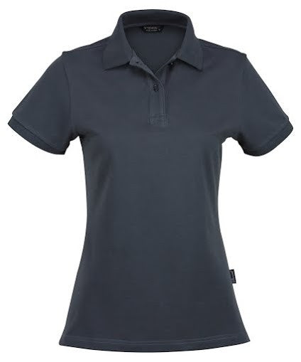 Stencil-Stencil Ladies' Traverse Polo-Charcaol / 8-Corporate Apparel Online - 5